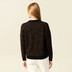 Veste manches longues terracotta femme