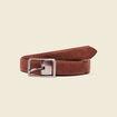 Ceinture marron foncé homme