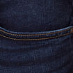 Jeans tapered 5 poches denim brut homme