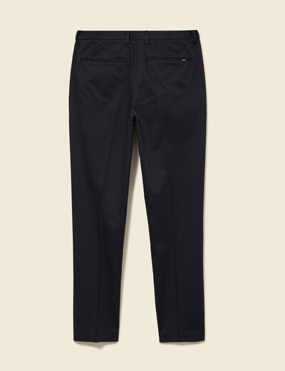 Pantalon chino noir homme