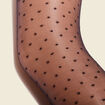 Collants fantaisie noir femme