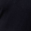 Pull fin col V manches longues bleu foncé femme