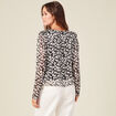 Blouse manches longues noir femme