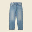 Jeans relax 5 poches denim dirty homme
