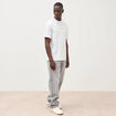 T-shirt en coton manches courtes blanc homme