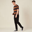 T-shirt manches courtes noir homme