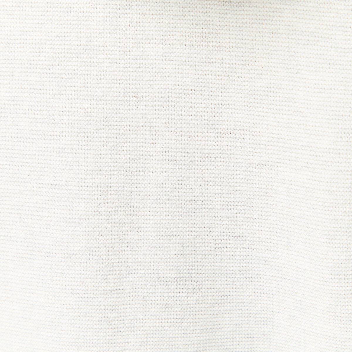 Pull fin en coton &agrave; capuche ecru homme