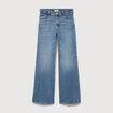 Jeans bootcut taille standard denim stone femme