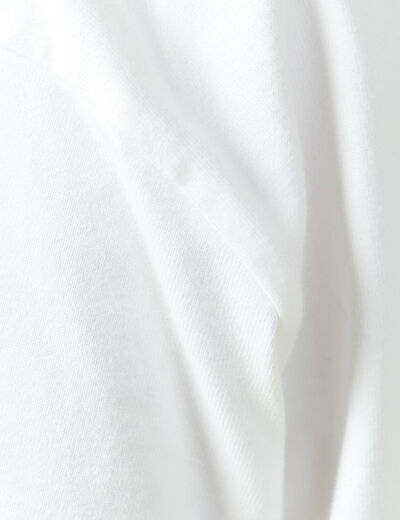 T-shirt en coton blanc homme