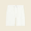 Short éco-responsable ecru homme