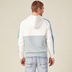 Sweat éco-responsable bleu gris homme