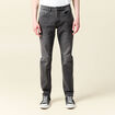Jeans slim 5 poches denim gris homme