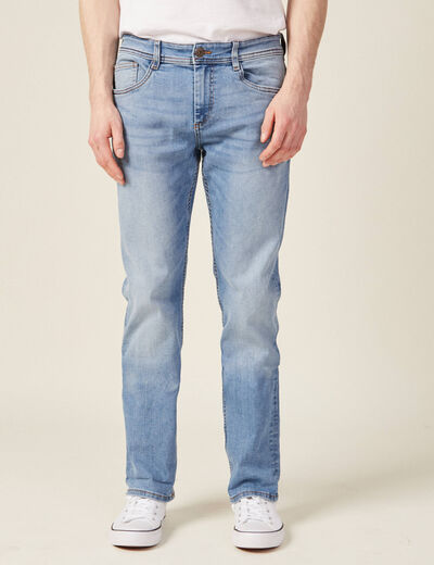 Jeans éco-responsable regular denim used homme
