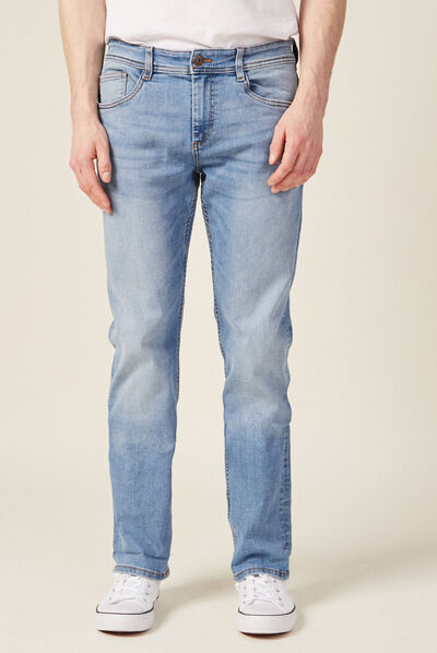 Jeans éco-responsable regular denim used homme