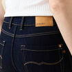 Jeans bootcut denim brut rinse femme