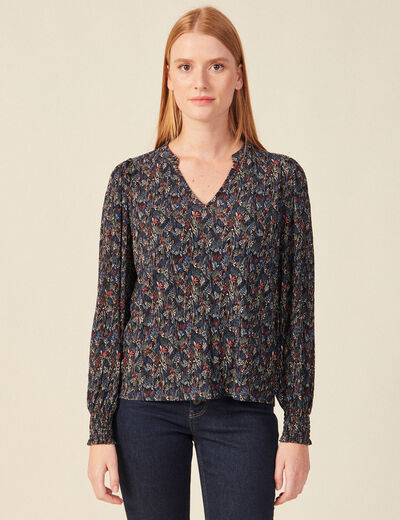 T-shirt éco-responsable multicolore femme
