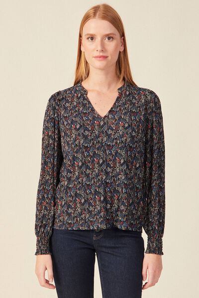 T-shirt éco-responsable multicolore femme