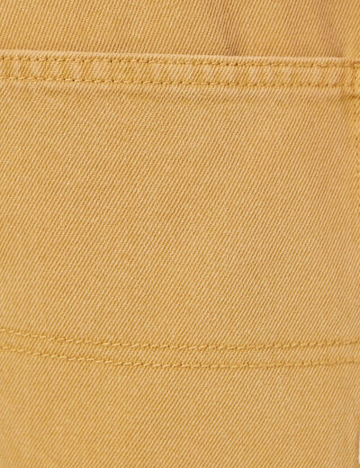 Salopette large beige homme