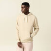 Sweat à capuche beige homme