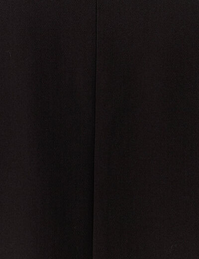 Veste blazer droite noir femme