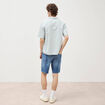 T-shirt manches courtes beige moyen homme