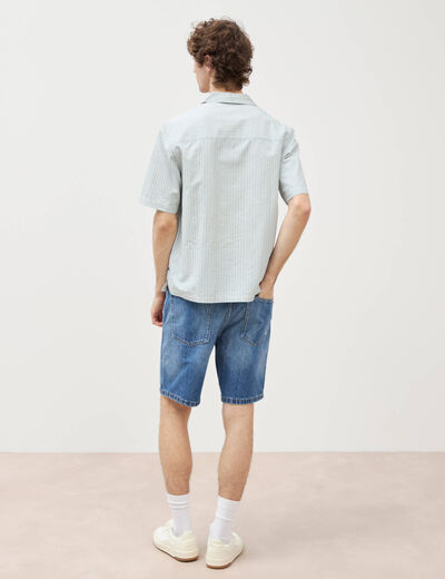 T-shirt manches courtes beige moyen homme