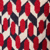 Pull débardeur dos ouvert bleu marine femme