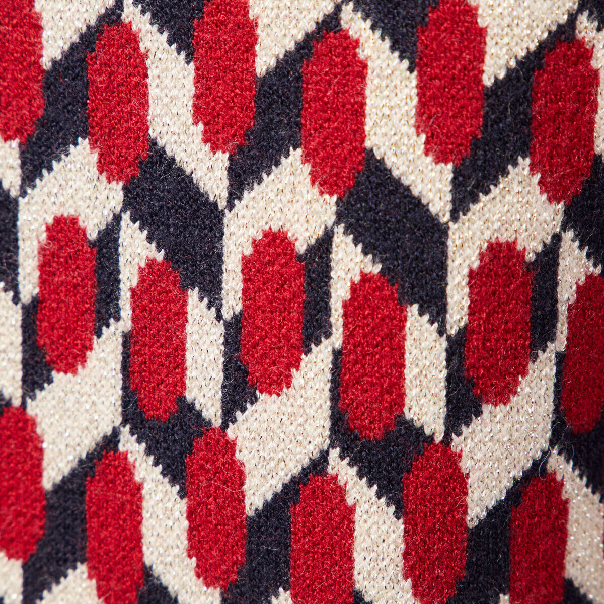 Pull débardeur dos ouvert bleu marine femme