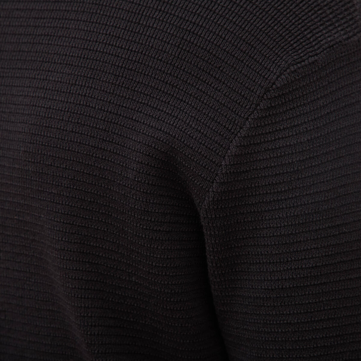 T-shirt en coton manches courtes noir homme