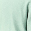 Pull manches longues col rond vert pastel homme