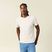 T-shirt manches courtes beige homme