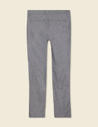 Pantalon chino bleu marine homme
