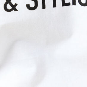 T-shirt manches courtes blanc homme