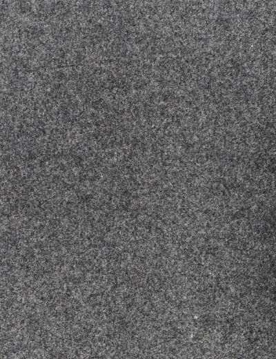 Manteau ajusté boutonné gris foncé homme