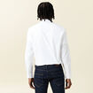 Chemise manches longues blanc homme
