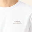 T-shirt manches courtes blanc homme
