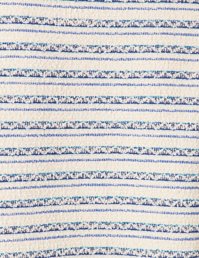 T-shirt manches courtes bleu foncé femme