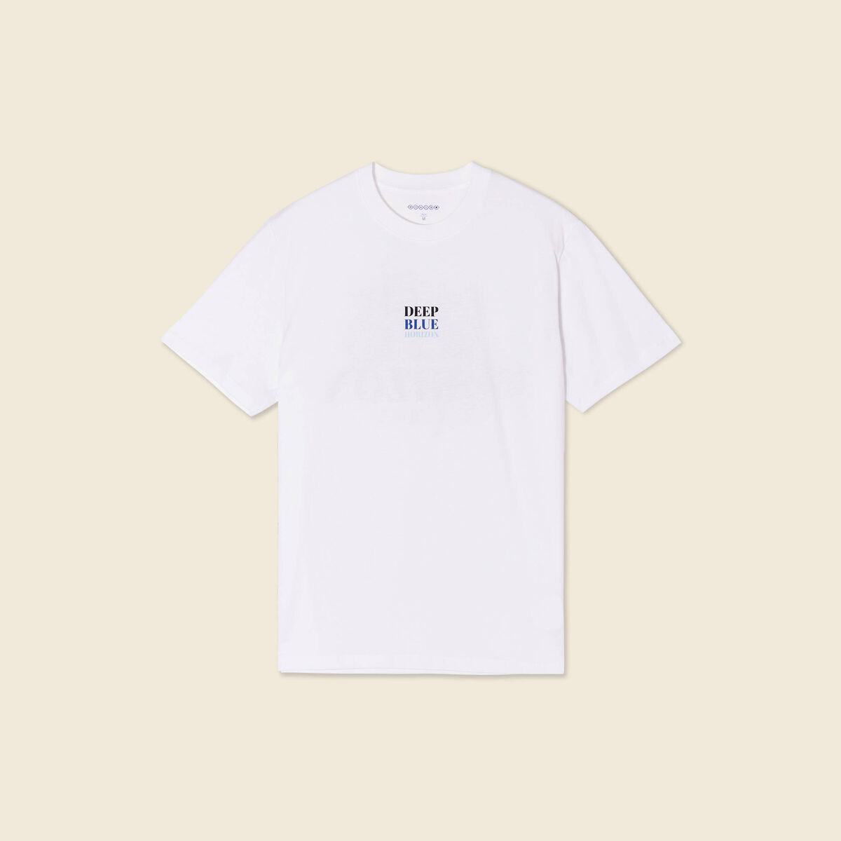 T-shirt manches courtes cintré blanc homme