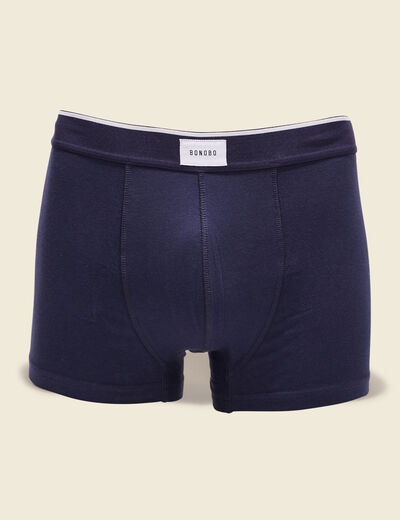 Lot 2 boxers bleu marine homme