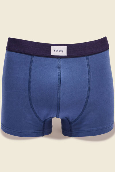Lot 2 boxers bleu foncé homme