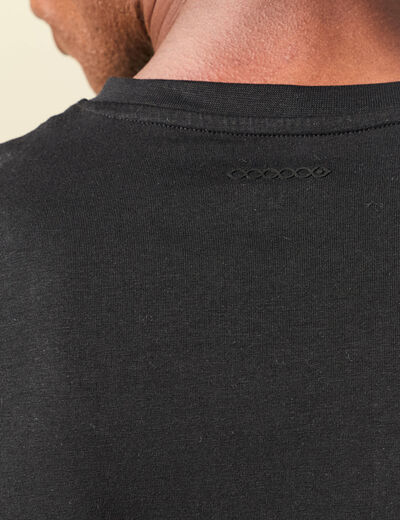Lot de t-shirts col v manches courtes blanc homme
