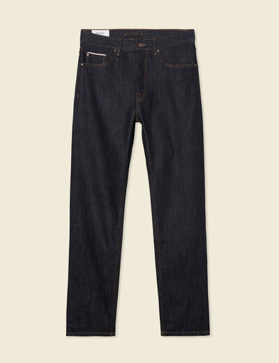 Jeans regular 5 poches denim brut clean homme