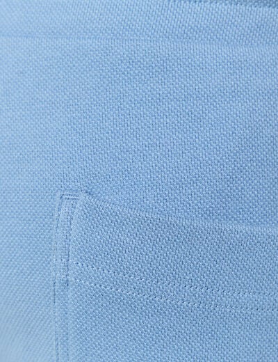 Bermuda bleu gris homme