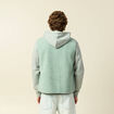 Sweat sans manches effet polaire vert pastel homme