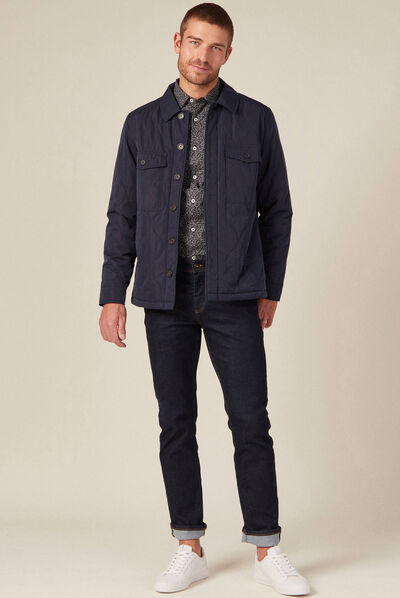 Chemise éco-responsable noir homme