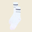 Chaussettes blanc homme