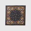Foulard noir femme