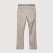 Pantalon chino avec ceinture beige homme