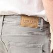 Bermuda éco-responsable denim gris homme