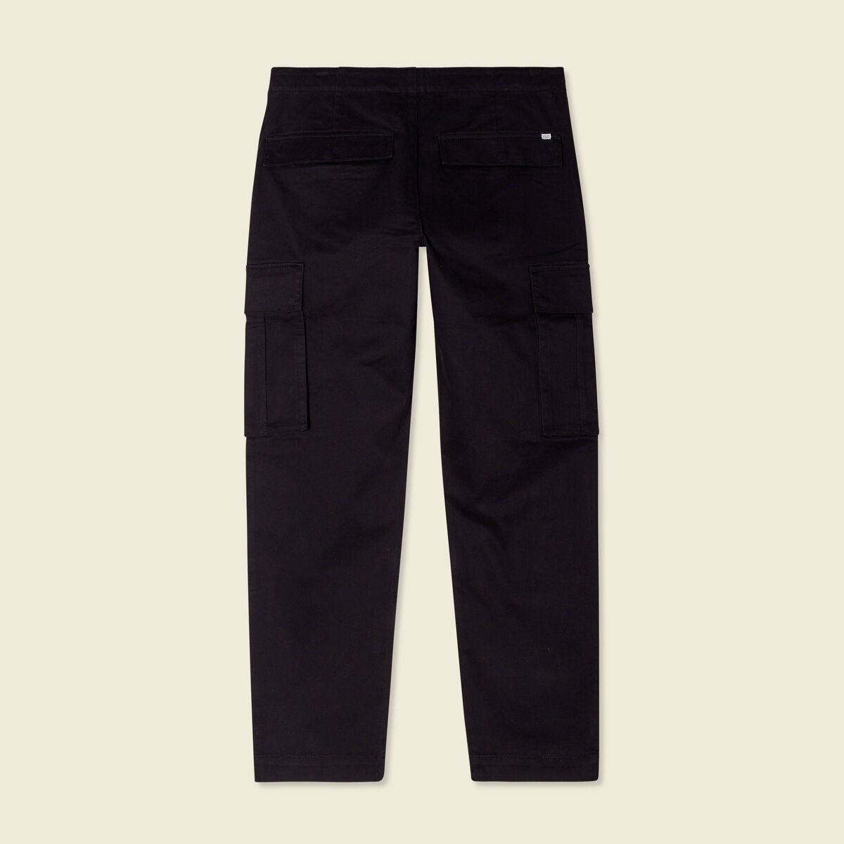 Pantalon cargo poches côtés noir homme